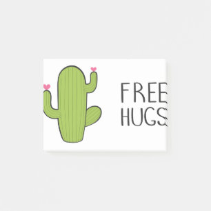 Free Cute HUGS , Funny Silly Hugging Post-it Notes