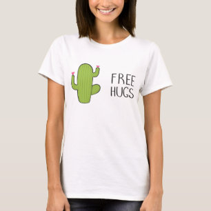 Free Cute HUGS , Funny Silly Hugging T-Shirt