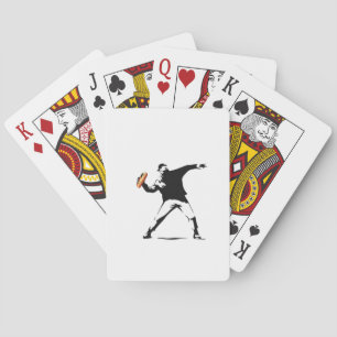 Free D.C. Sandwich Guy – Bold Street Art Protest D Playing Cards
