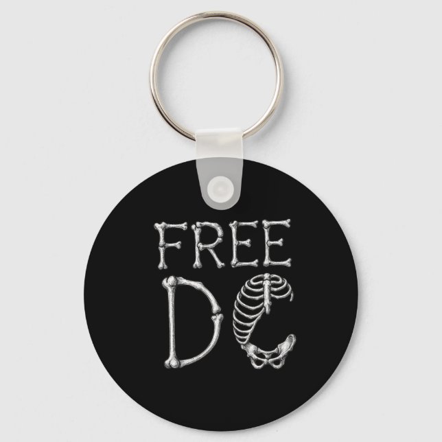 Free Dc Halloween  Key Ring (Front)
