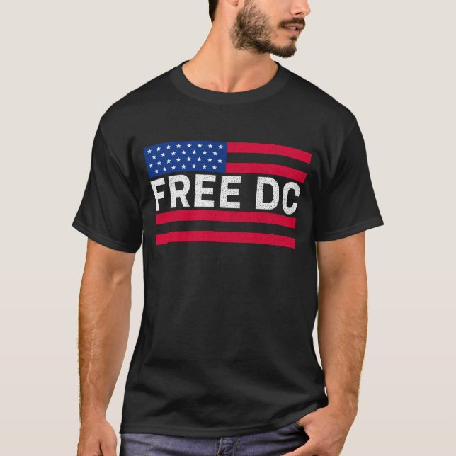 Free Dc Washington T-Shirt (Front)