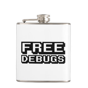FREE DEBUGS HIP FLASK