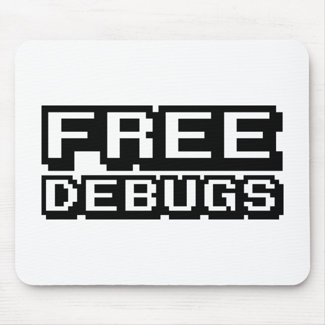 FREE DEBUGS MOUSE MAT (Front)
