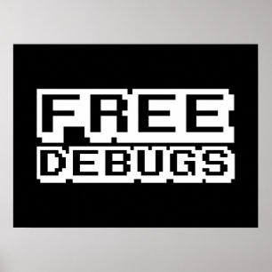 FREE DEBUGS POSTER