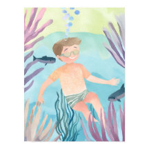 Free dive in the tropics