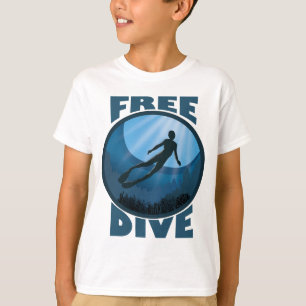 Free Dive - The Ocean Is Calling Freediver T-Shirt