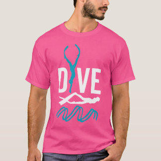 Free Diving Apnoea Diving Snorkelling Dive Gift S T-Shirt