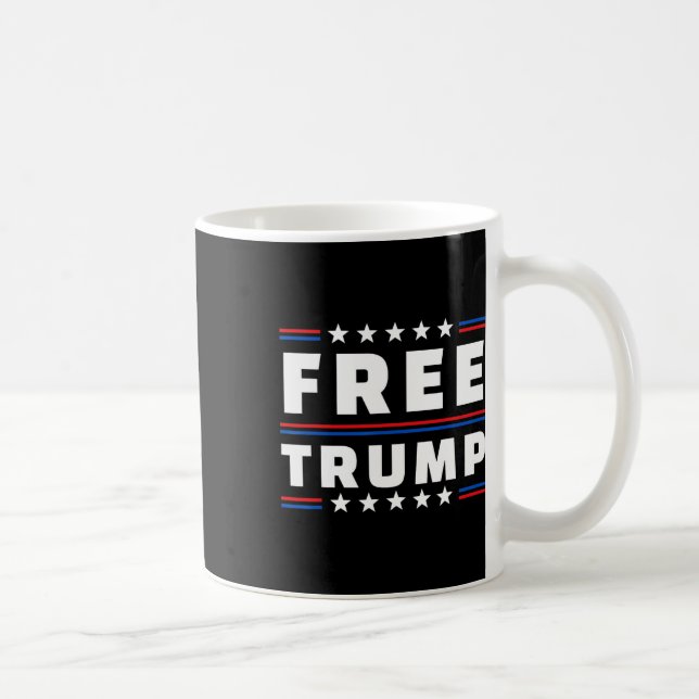 Free Donald Trump Republican Support  Coffee Mug (Right)