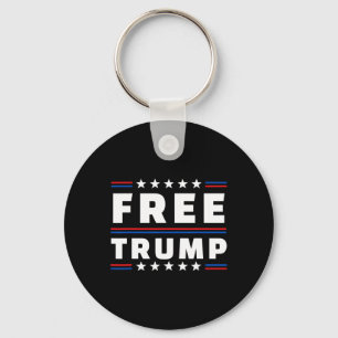 Free Donald Trump Republican Support Key Ring