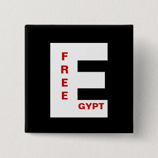 FREE EGYPT 15 CM SQUARE BADGE