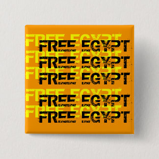 FREE EGYPT 15 CM SQUARE BADGE