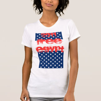 FREE EGYPT 2011RED WHITE BLUE T-Shirt
