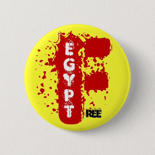 FREE EGYPT 6 CM ROUND BADGE (Front)