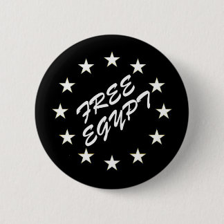 free egypt 6 cm round badge