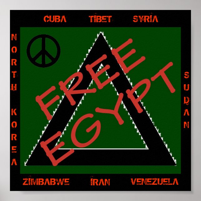 FREE EGYPT POSTER (Front)