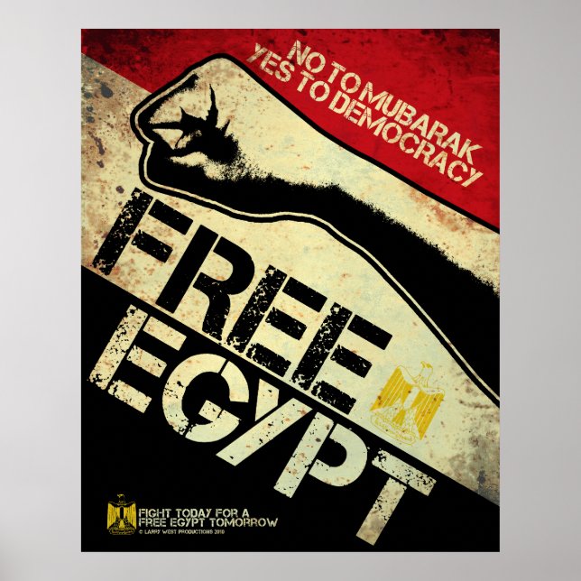 Free Egypt! Poster (Front)