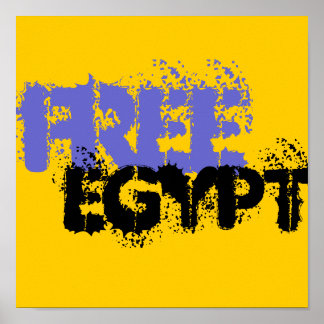 FREE EGYPT POSTER