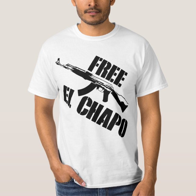 FREE EL CHAPO! T-Shirt (Front)