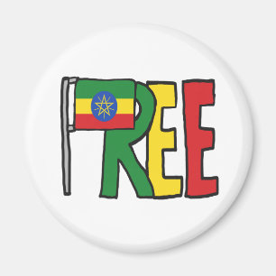 Free Ethiopia Magnet