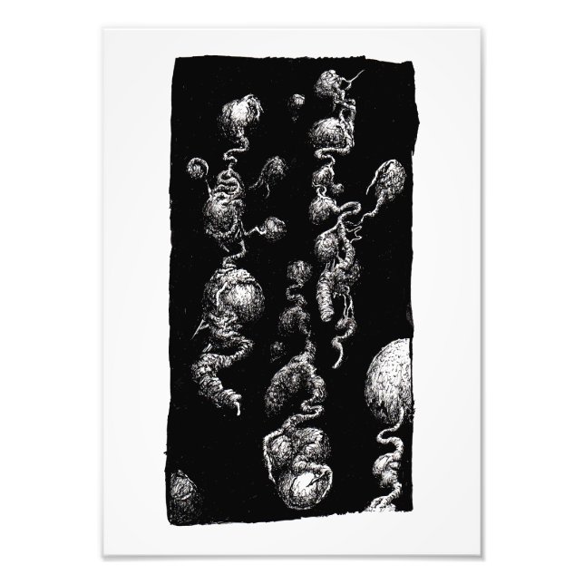 Free-floating Organic Aberrations Photo Print (Front)