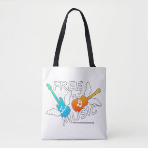 Free Fly Music Tote Bag