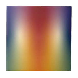 free form gradient on ceramic tile