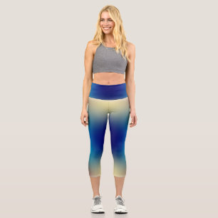 free form gradient on  small legging
