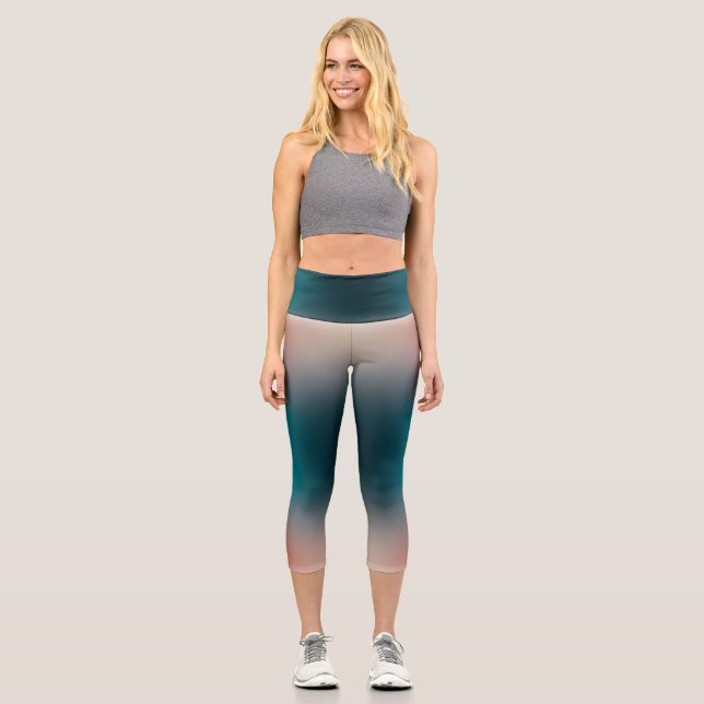 free form gradient on  small legging (Front)