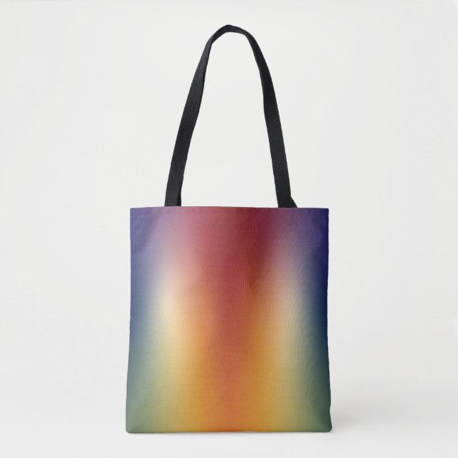 free form gradient on tote bag (Front)