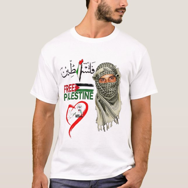 Free Free Palestine T-Shirt (Front)