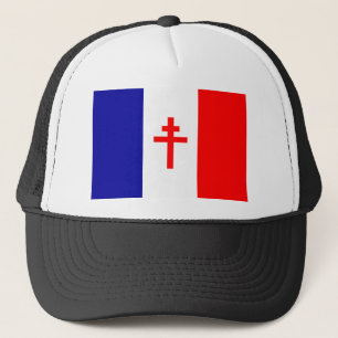 Free French Forces Flag Trucker Hat