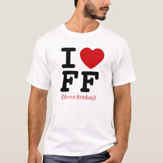 Free Friday Heart Shirt