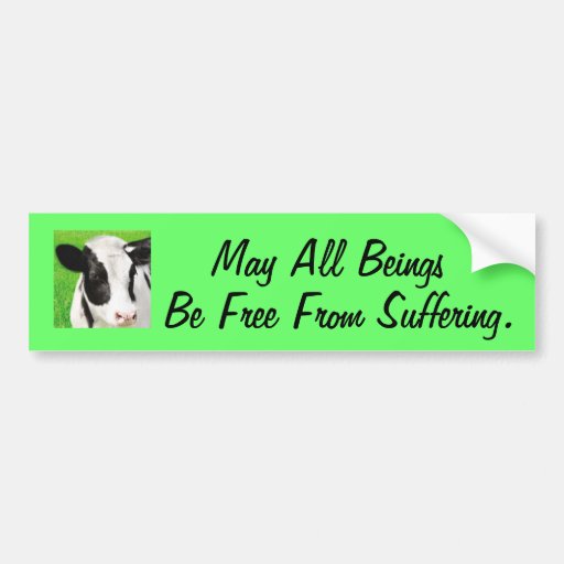 Image of Free From Suffering Bumper Sticker