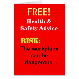 Health And Safety Cards & Invitations | Zazzle.co.uk