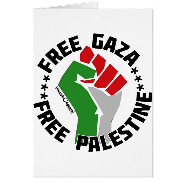 free gaza free palestine (Front)