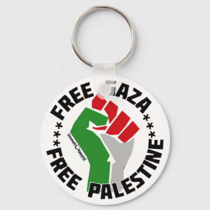 free gaza free palestine key ring