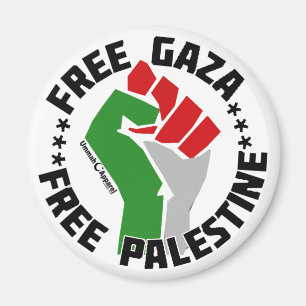 free gaza free palestine magnet