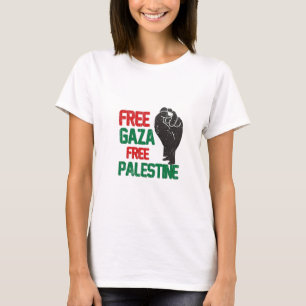 Free Gaza Free Palestine Womens and Mens T-Shirt