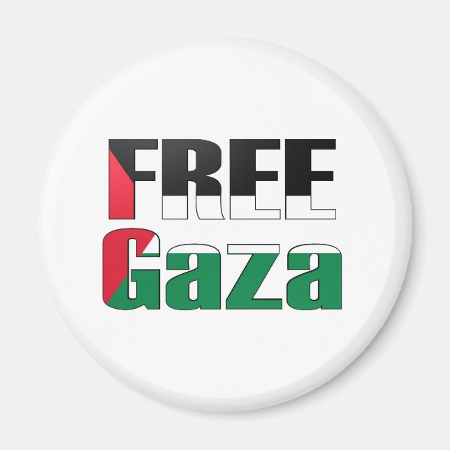 Free Gaza Magnet (Front)