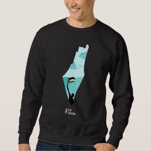 Free Gaza Palestine Flag Arabic Save Palestine Sweatshirt