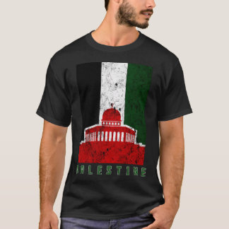 Free Gaza Palestine Quds Save Al Aqsa Mosque Proud T-Shirt