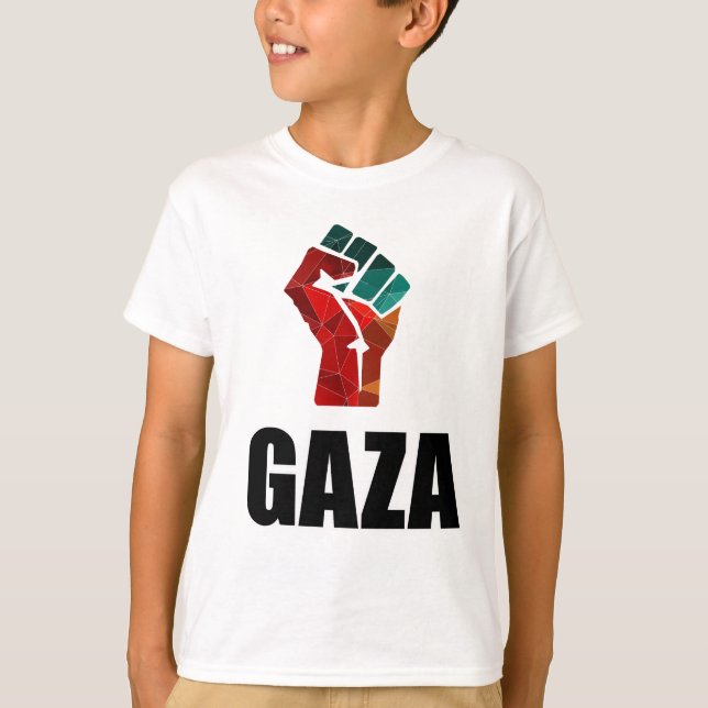 Free Gaza Palestine T-Shirt (Front)