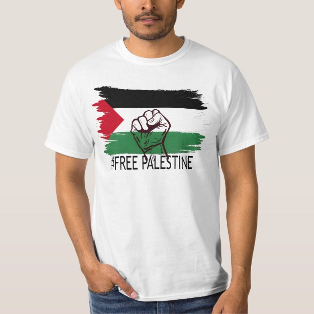 Free Gaza, save Palestine T-Shirt (Front)