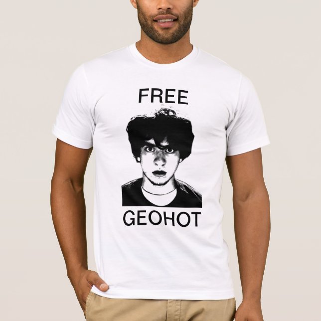 Free GeoHot Tshirt (Front)