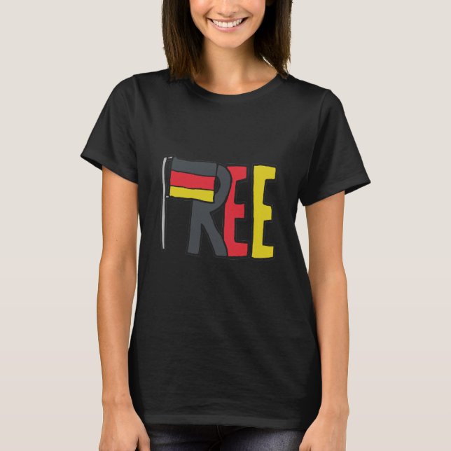 Free Germany Dexit T-Shirt (Front)