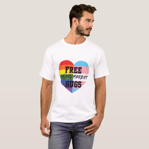 Free Grandparent Hugs LGBTQ (E)quality Goods T-Shirt