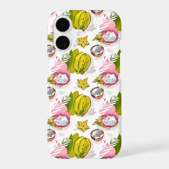 Free Hand Textured Fruit Pattern (Back)