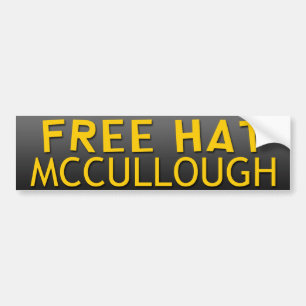 Free Hat McCullough Bumper Sticker