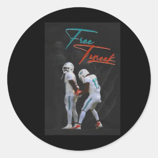 Free Hill Tyreek  Classic Round Sticker
