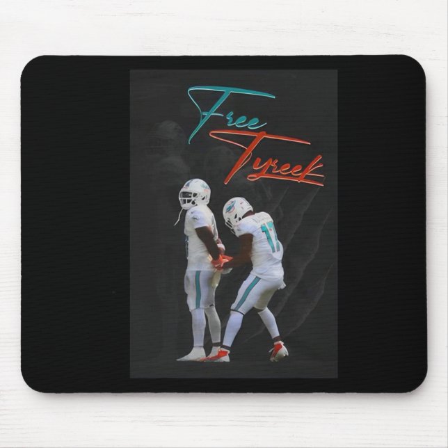 Free Hill Tyreek  Mouse Mat (Front)